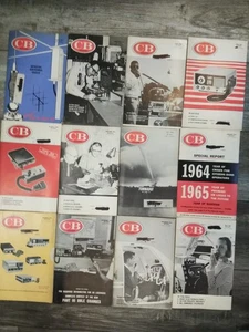 VTG 1964 & 65 CB Citizen's Band Radio Magazine ( MIXED LOT 12 ISSUES/ MAGAZINES) - Bild 1 von 11