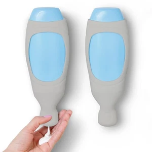 Squeezi 2 Unit Pack (Light Gray) Wall Mounted Shower Dispenser and Organizer ... - Picture 1 of 8