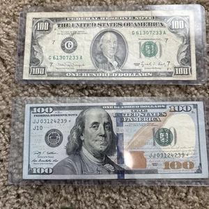 Federal Reserve One Hundred Dollar Bills - Picture 1 of 4