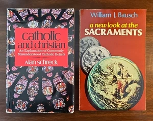 Book Bundle of 2 A New Look at the Sacraments & Catholic and Christian B275 - Bild 1 von 20