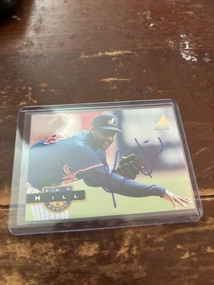 1994 Pinnacle - Ken Hill #355 Autograph - Image 1 of 2