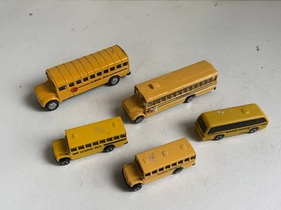 Lotes de Autobuses Escolares de Colección Juguete Hot Wheels Maisto Road Champs (B10) Foto 1 de 3