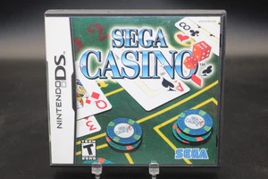 Sega Casino (Nintendo DS) CIB Complete - Blackjack Texas Hold 'Em 7 Card Stud - Picture 1 of 3