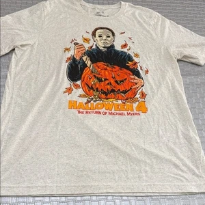 Halloween 4 Michael Myers Graphic Tee Comfort Colors XL Horror Movie Shirt - Picture 1 of 5