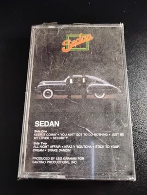 SEDAN 1985 BOOGIE FUNK ELECTRO DISCO SOUL ALBUM SEALED ORIGINAL CASSETTE TAPE - Image 1 of 2