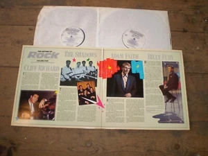 HISTORY OF ROCK DOUBLE VINYL LP ALBUM VOL 5, SHADOWS,BILLY FURY,NEAR MINT - Picture 1 of 2