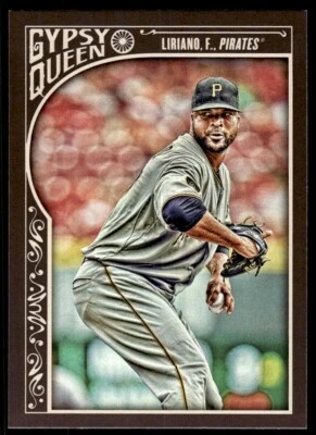 2015 Topps Gypsy Queen Francisco Liriano Pittsburgh Pirates #220 - Image 1 of 2