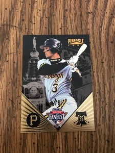 1996 Pinnacle All-Star Fan Fest Playing Card Promo Jay Bell Pirates Insert #20