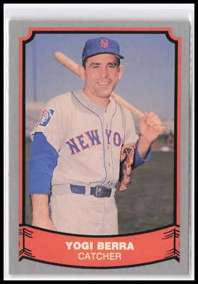 Yogi Berra #53 1988 Pacific Legends I New York Mets Foto 1 de 2