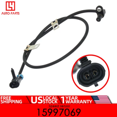 OEM ABS Wheel Speed Sensor Front Left 15997069 For Chevrolet Cadillac GMC K1500 - Image 1 of 4
