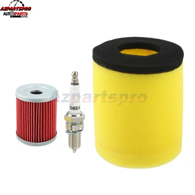 Bujía de filtro de aceite de filtro de aire para 1987-2002 Suzuki Quadrunner 250 13781-19B00 Foto 1 de 4