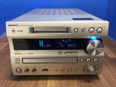Onkyo FR-N7FX CD MD Audio Receiver Component Player Tested Good Condition Japan - Image 1 of 4