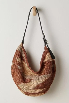 Bolso de Mano de Paja Free People Santorini Nuevo con Etiquetas***Actual en el sitio web de FP Precio de Venta sugerido por el fabricante 98 USD Foto 1 de 4
