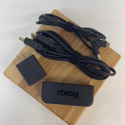 Roku Premiere 3920X 4K Media Streamer/HDMI/Power Cord NO REMOTE - Reset & Works - Image 1 of 4