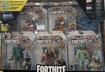 NEW Fortnite OG Legendary Series 6" Five Figure Pack w/ Extra Code, Sealed Box - Image 1 of 4