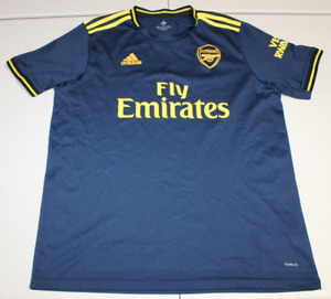 Arsenal FC Football Club 2019/20 Jersey Top Shirt XL adidas Climalite Blue