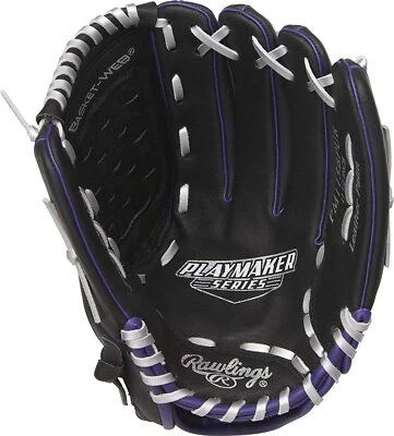 Rawlings Playmaker Youth Baseball Glove Series 11 Inch Baseball/Tee ball Gloves - Image 1 of 4