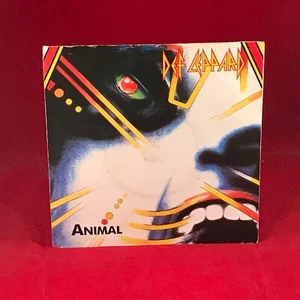 DEF LEPPARD Animal 1987  UK 7" vinyl single EXCELLENT CONDITION original 45 - Picture 1 of 3