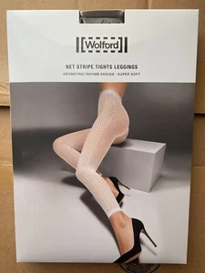 Wolford Net Stripe Leggings (Brand New) - Picture 1 of 10