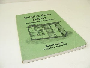 Old Catalog Book Cooking Systems Issue from 1911 Heinrich Kniep Leipzig - Picture 1 of 1
