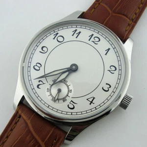 Reloj de pulsera clásico vintage con movimiento de cuerda manual PARNIS de 44 mm para hombre - Imagen 1 de 8