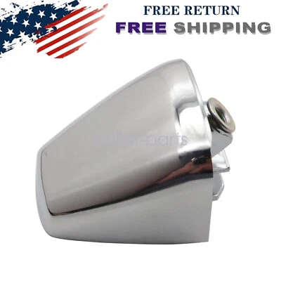 Cubierta de tapa de extremo de manija de puerta exterior cromada para Hummer H3 06-10 delantera o trasera Foto 1 de 4