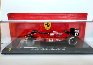 Die cast 1/24 Modellino Auto F1 Ferrari F1 -89- NIGEL MANSELL 1989 #006