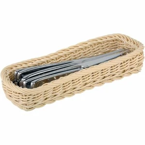 APS Polypropylene Rectangular Rattan Basket 50(H) x 270(W) x 100(D)mm - Picture 1 of 1