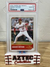 2022 Topps 582 Montgomery Club Set 1 #18 Shohei Ohtani PSA 10 💎 Angels