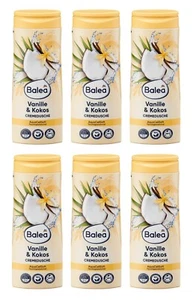 6 x 300ml | Balea Cremedusche Vanille & Kokos VEGAN - Bild 1 von 2