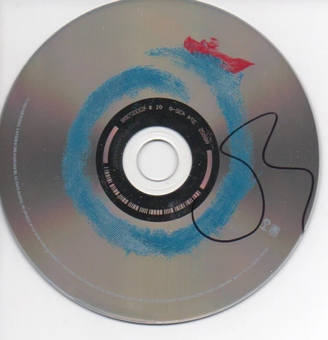 STING Signed CD THE POLICE Love Is The Seventh Wave COA Cover
