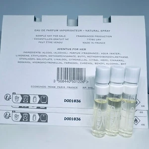Creed Aventus for Her EDP 1.7ml x3 Perfume Sample Spray - Picture 1 of 1