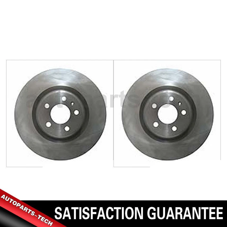 2x BENDIX PREMIUM DRUM AND Rotors Front Disc Brake Rotors For Audi A6 2014 2015 - Image 1 of 4