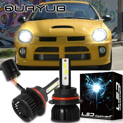Комплект из 2 светодиодных ламп дальнего/ближнего света для Dodge Neon 1995-2005 - 6000K 9007 - Изображение 1 из 4