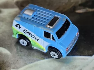 Micro Máquinas Años 70 MOROSO Chevy Van Hot Rod Sidepipes - Imagen 1 de 4