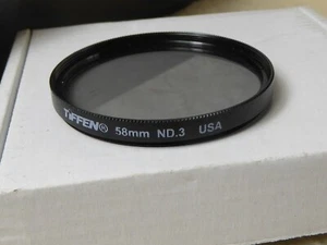 Tiffen 58mm neutral density filter nd 3 view pictures thanks - Picture 1 of 2