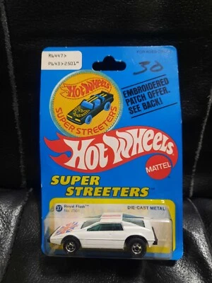 风火轮 1979 2501 皇家闪光灯莲花 Esprit 贴片 罕见 全新 黑墙 香港 — 第 1/4 张图片