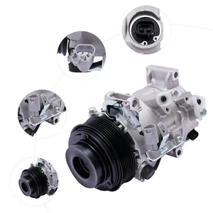 Compresor de aire acondicionado con embrague para Toyota Avalon Camry 2007 2008-2011 - Imagen 1 de 11