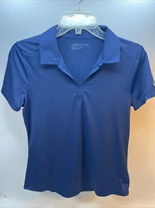 Camisa de golf Nike Golf Dri-Fit azul para mujer pequeña - ¡Bonita! - Imagen 1 de 6