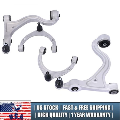 Nuevo kit de brazos de control inferiores superiores delanteros para Porsche Panamera 970 2014 2015 2016 Foto 1 de 4