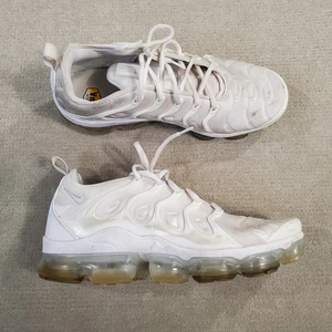 Nike Air VaporMax Plus Schuhe Herren 11 Triple Weiß Laufen Turnschuhe 924453 100 - Bild 1 von 11