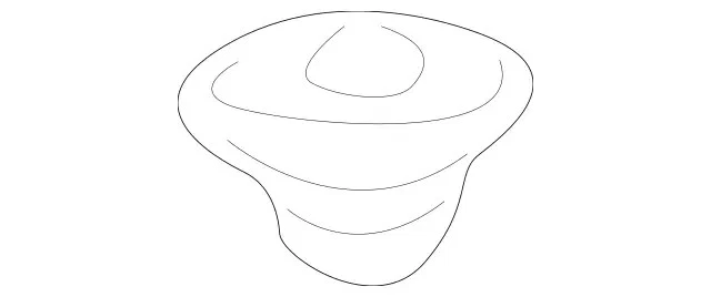 Aislador inferior radiador original Mercedes-Benz 163-501-01-81 Foto 1 de 1