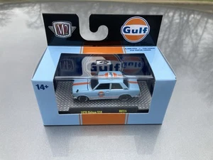 Máquinas M2 Gulf Racing 1970 Datsun 510 WMTS19 2025 NUEVA VERSIÓN COMO NUEVAS - Imagen 1 de 3
