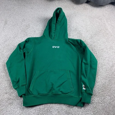 OVO Hoodie Herren Small Green Octobers Very Own Pullover Fleece Eule Drake Outdoor - Bild 1 von 4