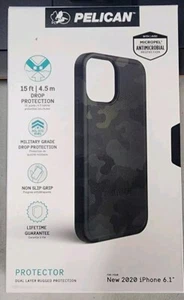 Pelican Protector Case for iPhone 12/12 Pro - Camo - 15ft Drop Protection - Picture 1 of 3