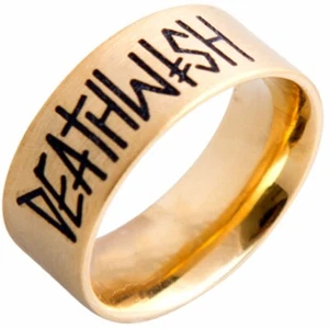 DEATHWISH SKATEBOARDS - DEATHSPRAY PRO RING - GOLD - XS S M L - NEW - SKATE NEW - Picture 1 of 1
