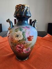 Royal Bonn antique vase, floral motif
