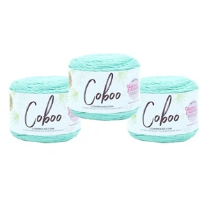 (3 Pack) Lion Brand Yarn 835-173T Coboo Yarn, Lichen - Picture 1 of 5