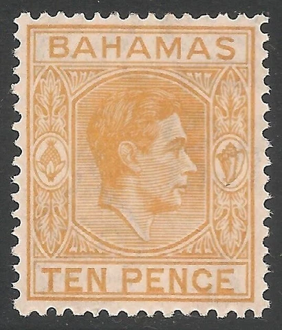 Bahamas #109 (A12) VF MINT VLH - 1946 10p King George VI Cover