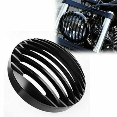 Motorbike Front Headlight Light Grill Cover for Harley XL 883 1200 2004-2014 AN - Image 1 of 4
